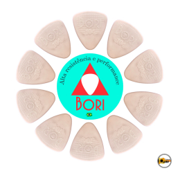 Palheta S.T.D Picker 1.04mm BRANCA 10 unidades 